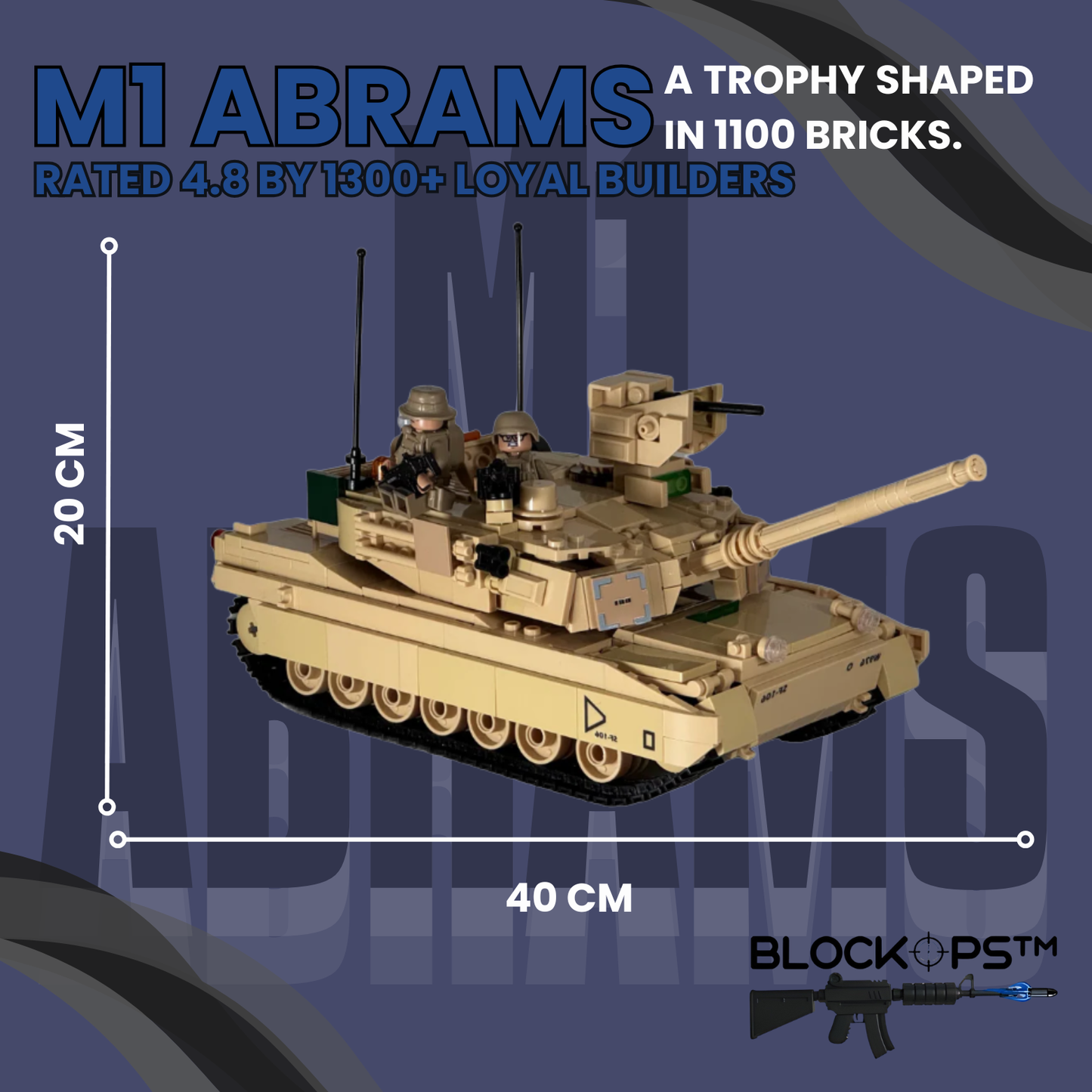 M1 ABRAMS BLOCKOPS™